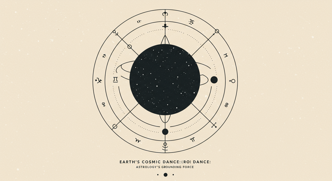 Earth's Cosmic Dance: Astrology's Grounding Force