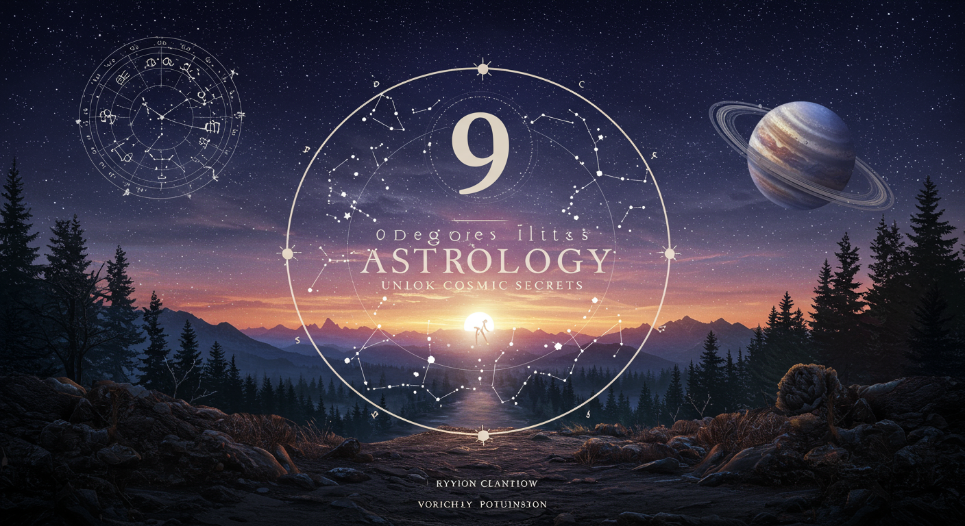 9 Degrees Astrology: Unlock Cosmic Secrets