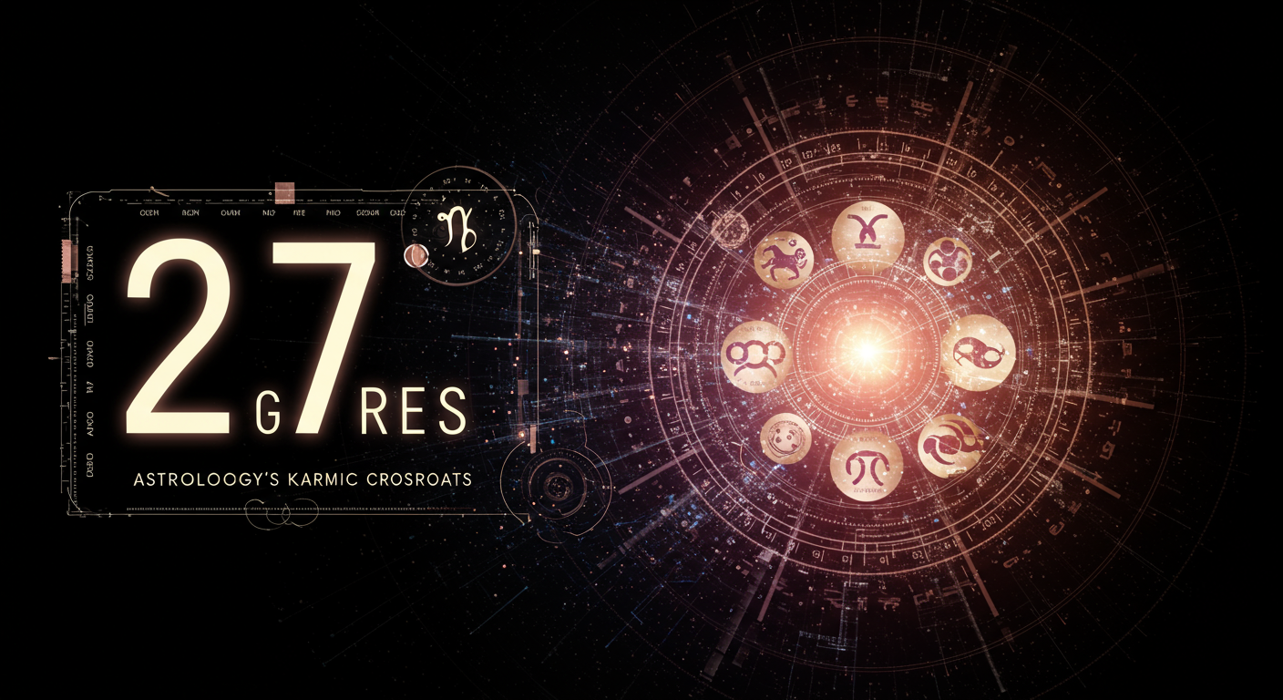 27 Degrees: Astrology's Karmic Crossroads