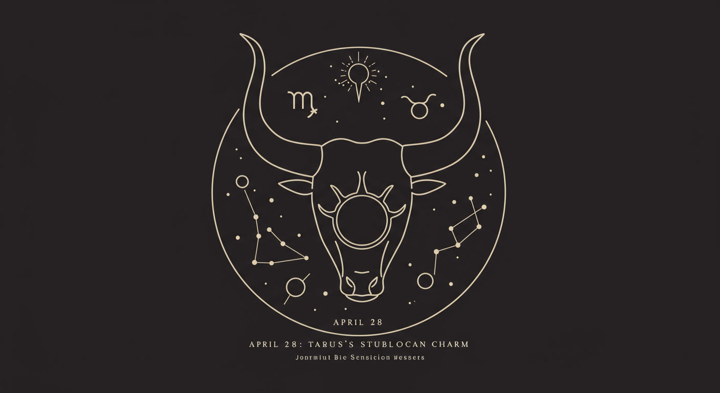 April 28: Taurus's Stubborn Charm
