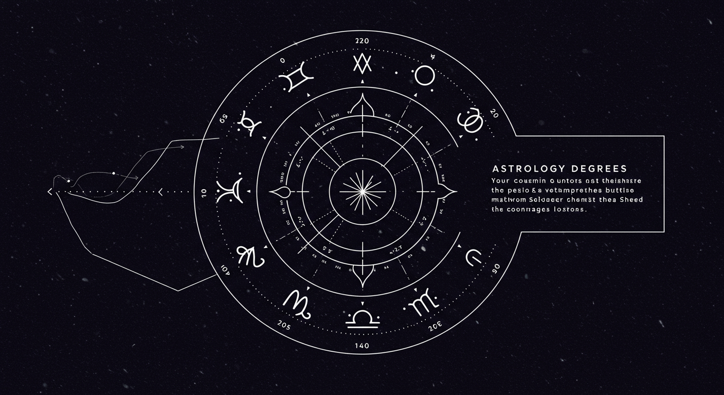 Astrology Degrees: Your Cosmic Cheat Sheet
