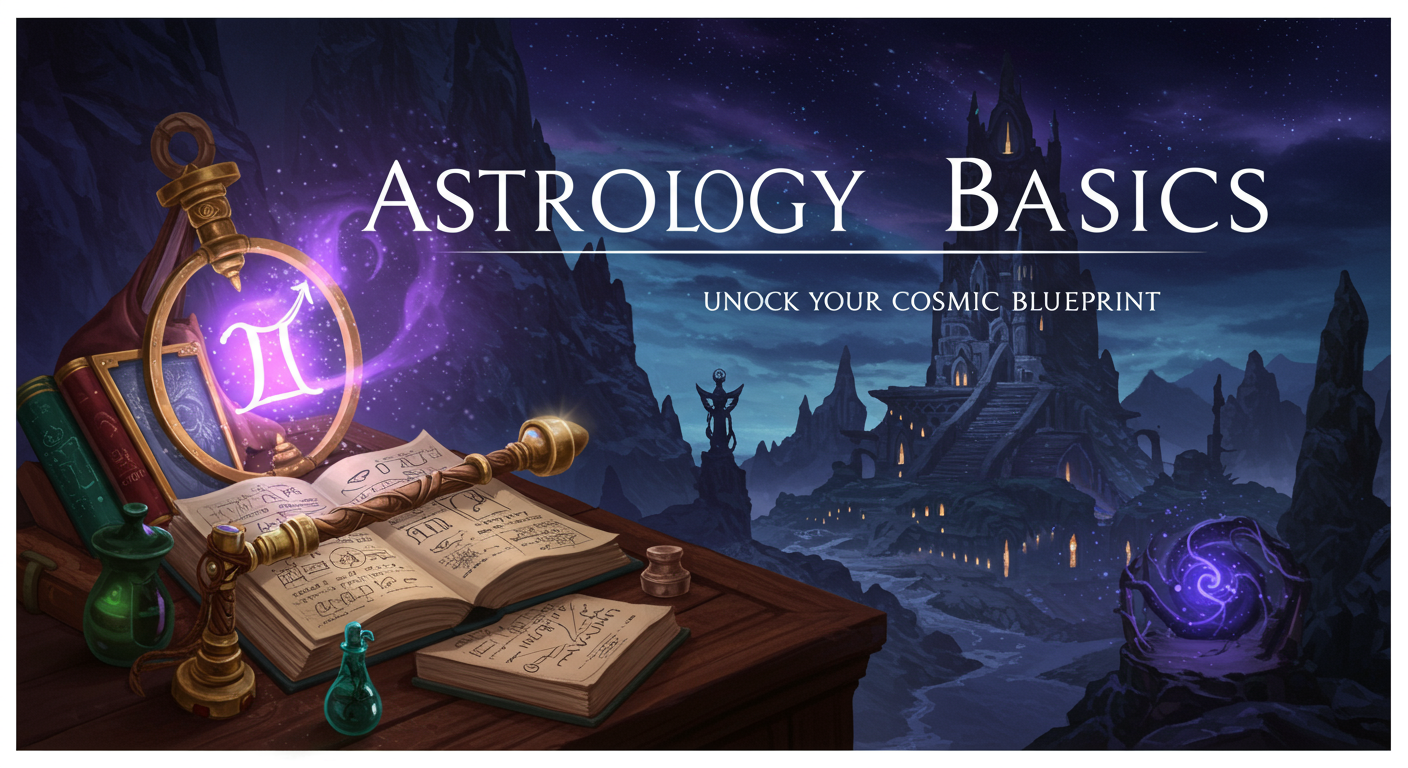 Astrology Basics: Unlock Your Cosmic Blueprint