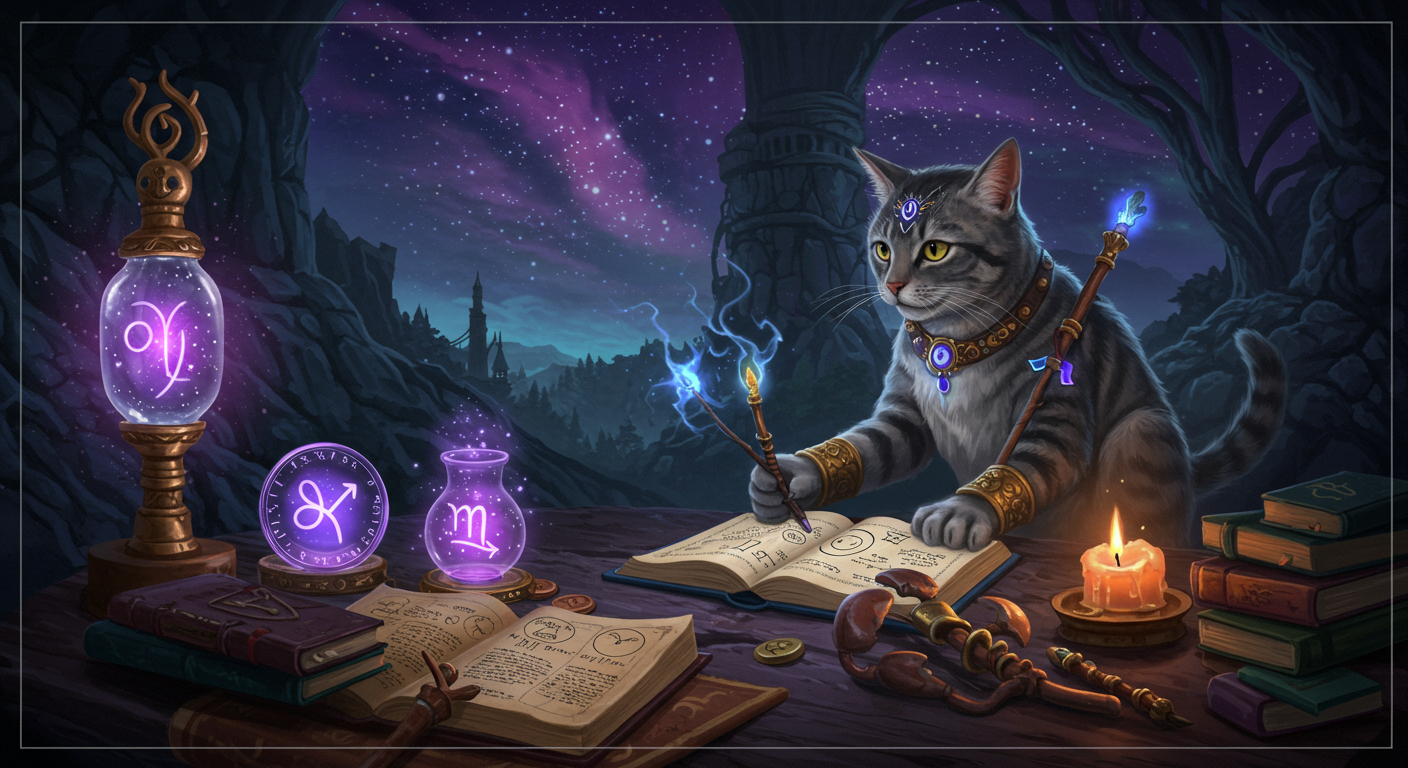 Cat Astrology: Cosmic Paws & Purrfect Readings
