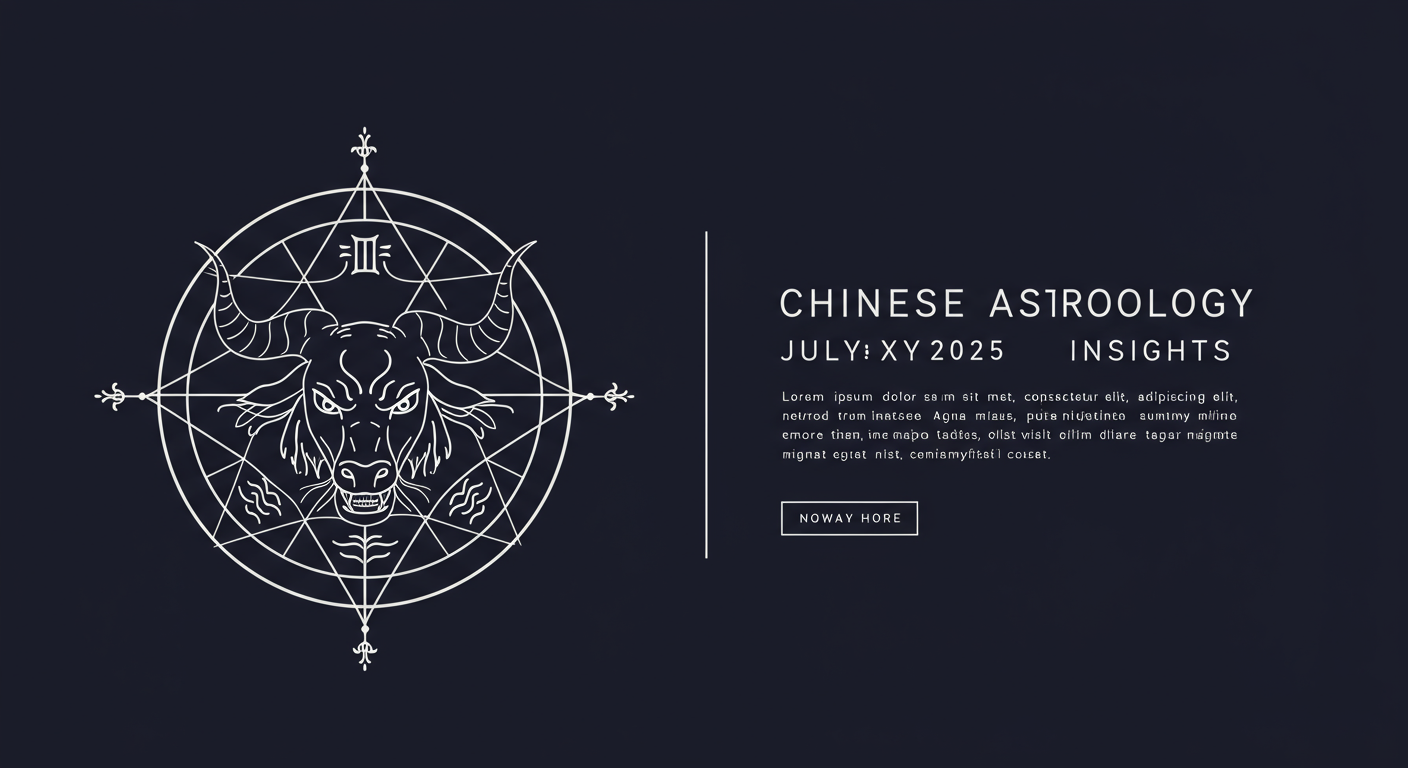 Chinese Astrology: July 2025 Insights