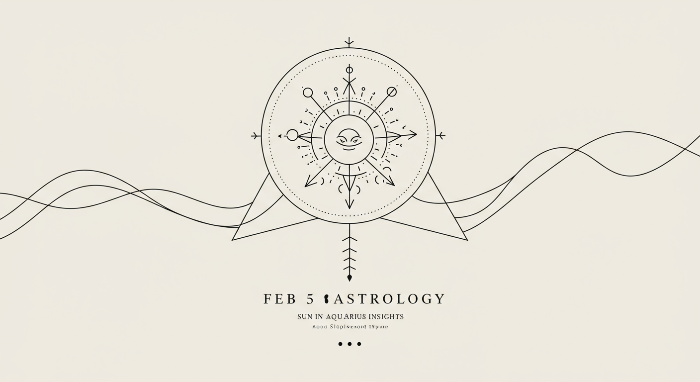 Feb 5 Astrology: Sun in Aquarius Insights