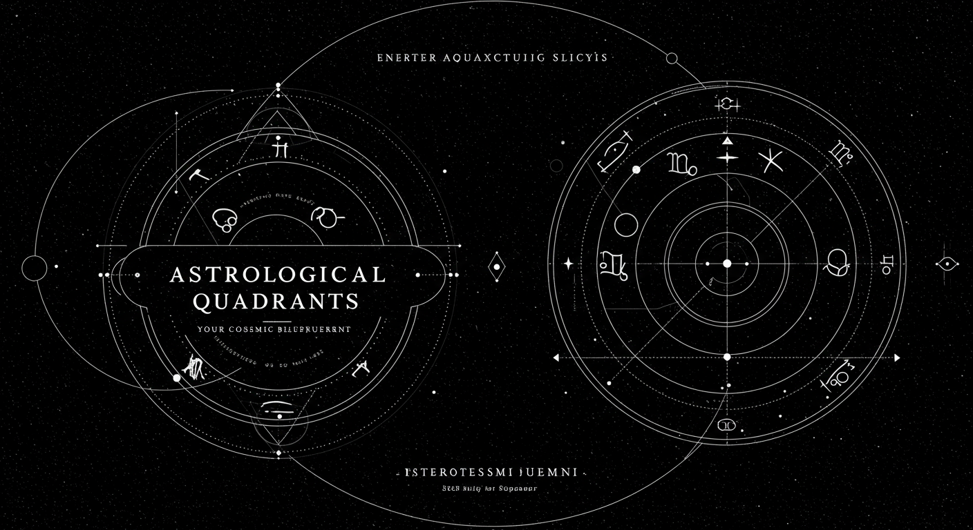 Astrological Quadrants: Your Cosmic Blueprint