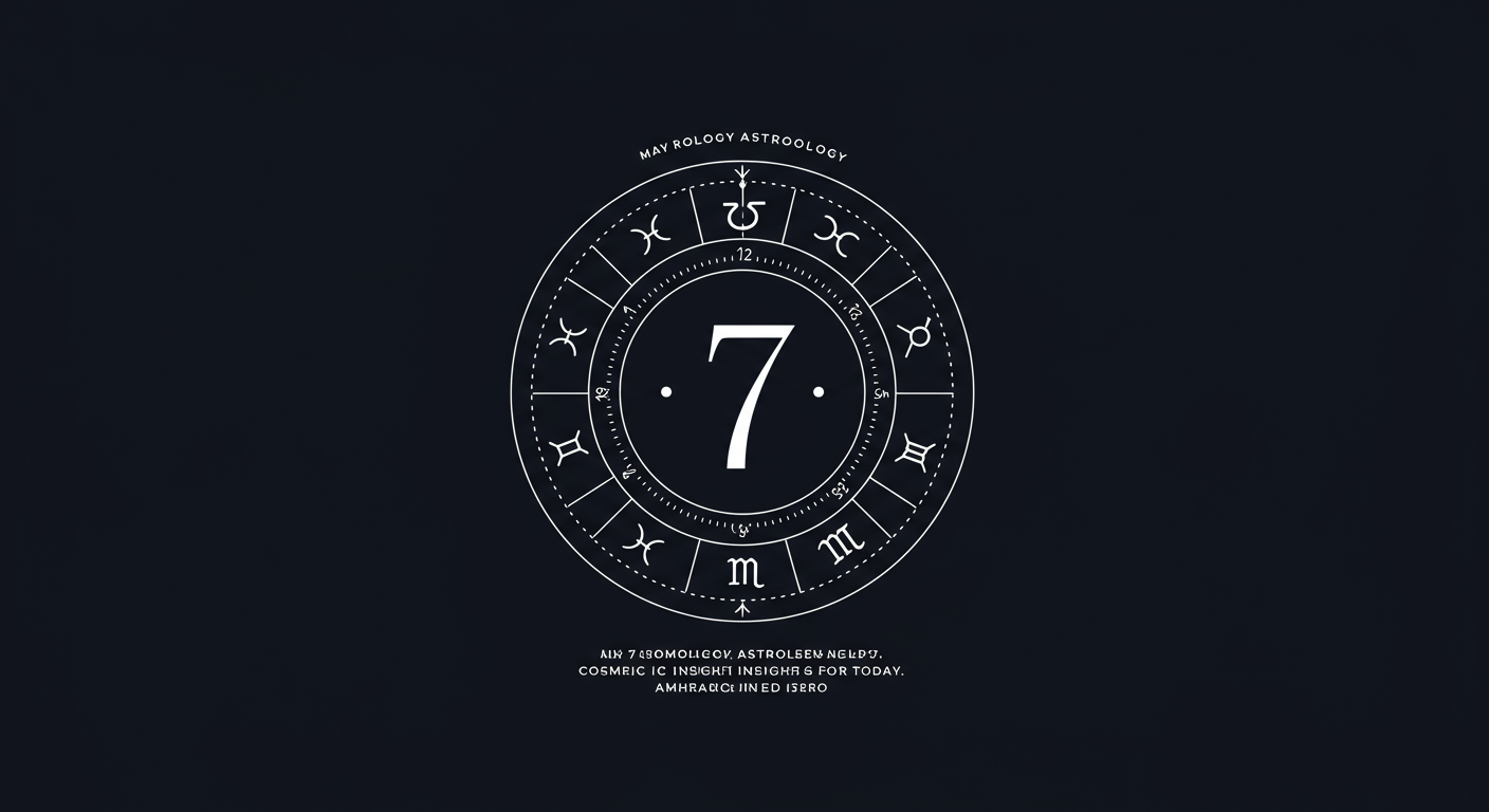 May 7 Astrology: Cosmic Insights for Today