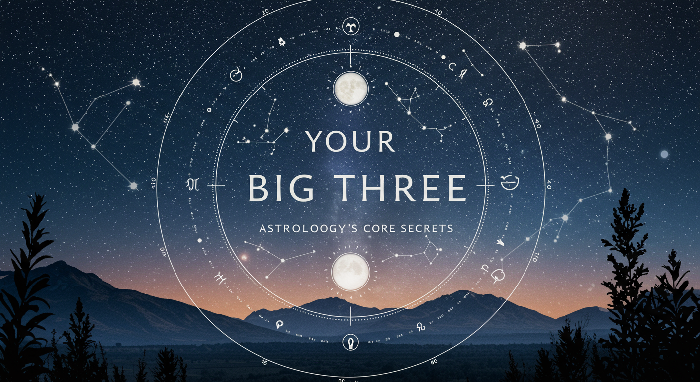 Your Big Three: Astrology's Core Secrets