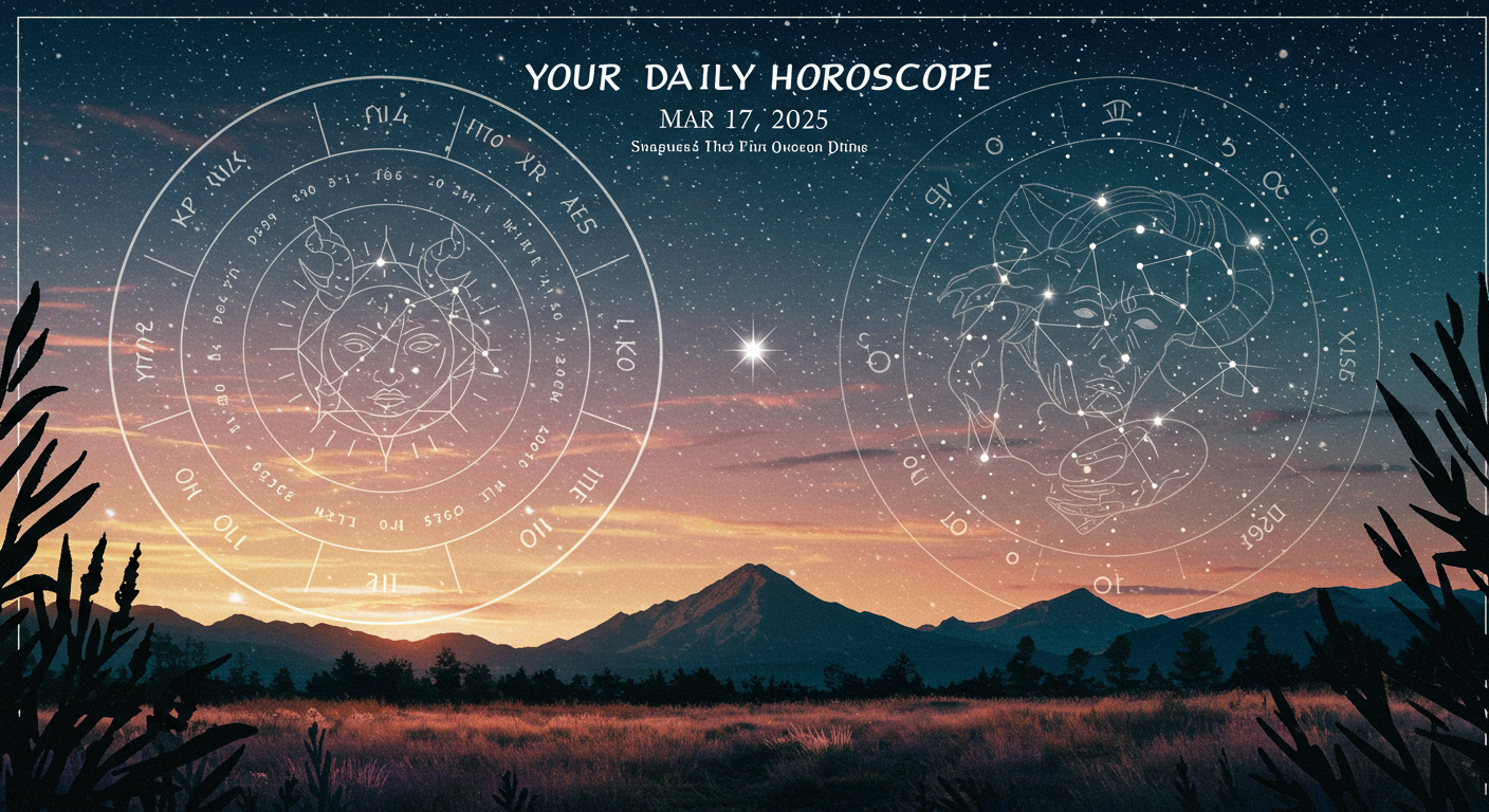 Your Daily Horoscope: March 17, 2025