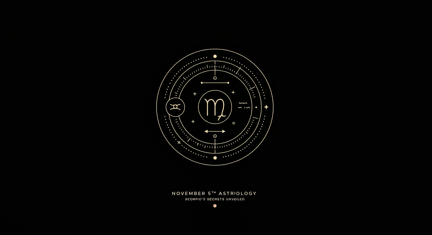 November 5th Astrology: Scorpio's Secrets Unveiled