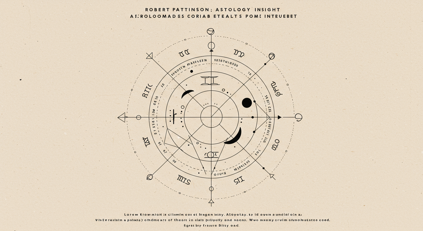 Robert Pattinson: Astrology's Insight