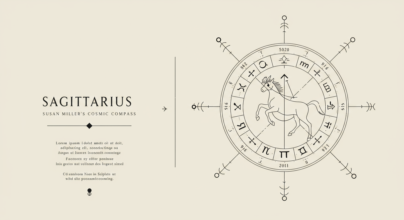 Sagittarius: Susan Miller's Cosmic Compass