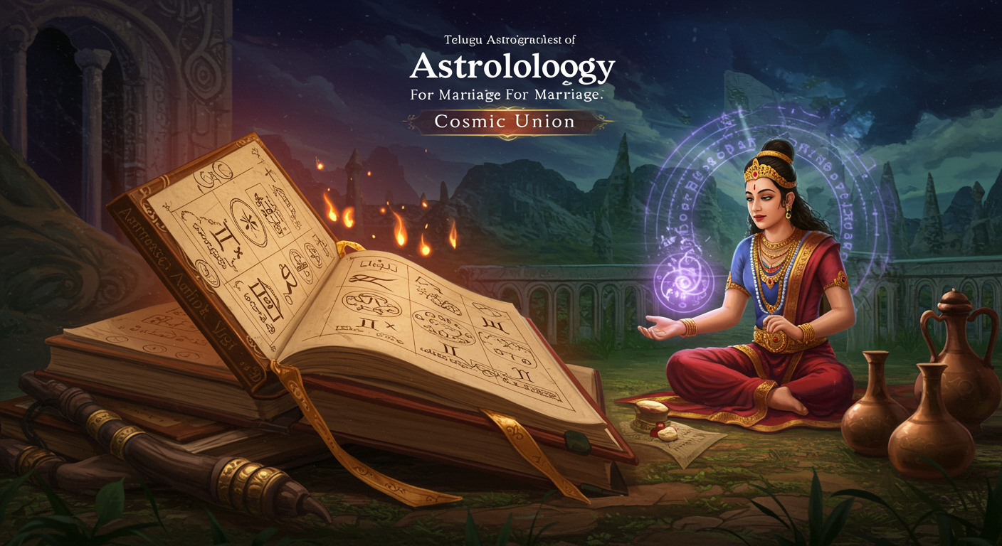 Telugu Astrology for Marriage: Cosmic Union