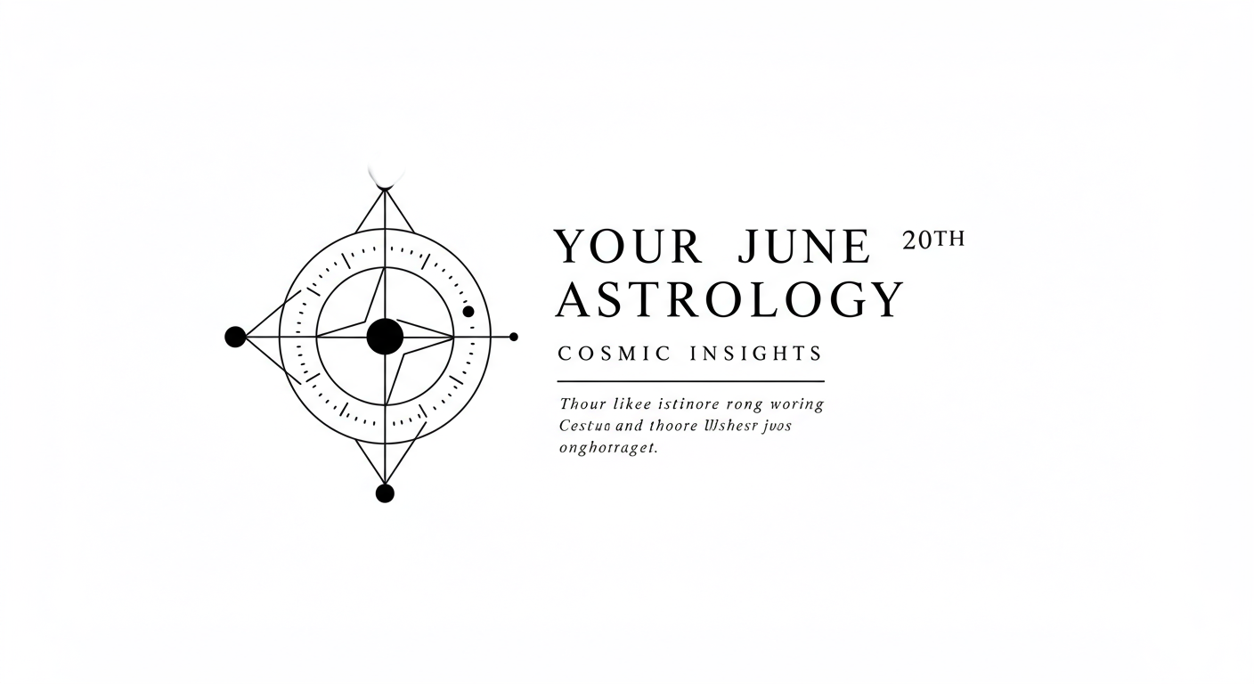 Your June 20th Astrology: Cosmic Insights