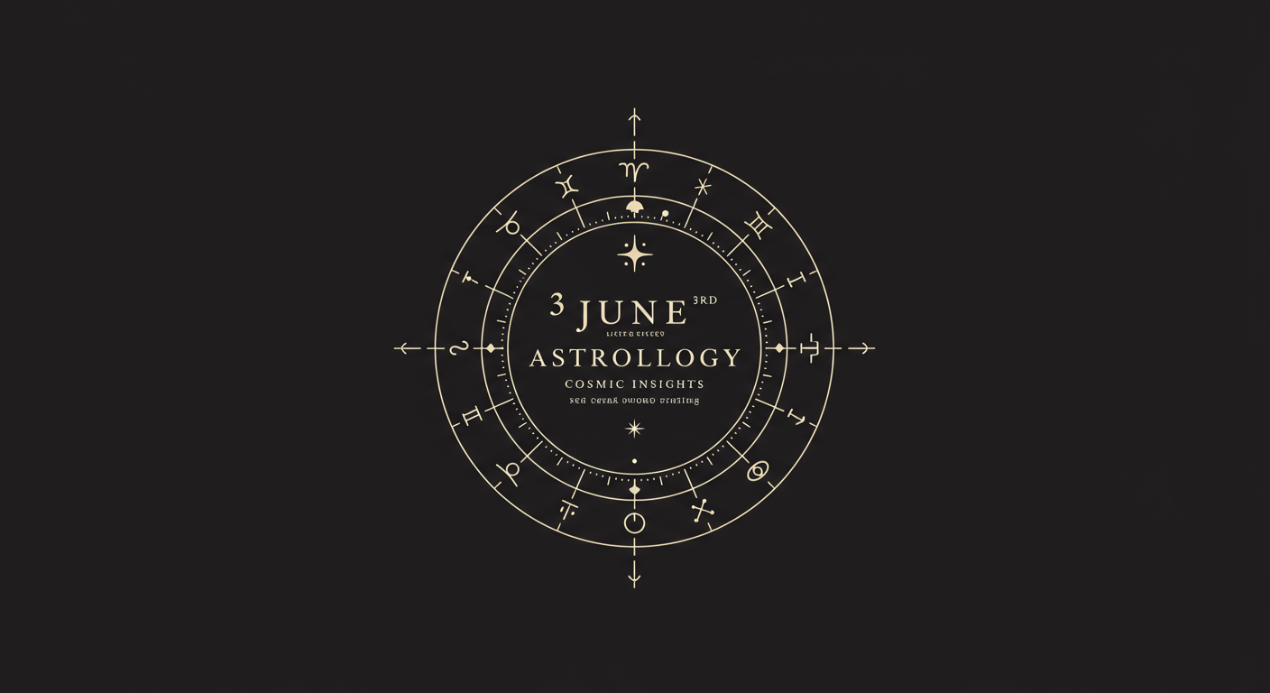 June 3rd Astrology: Cosmic Insights
