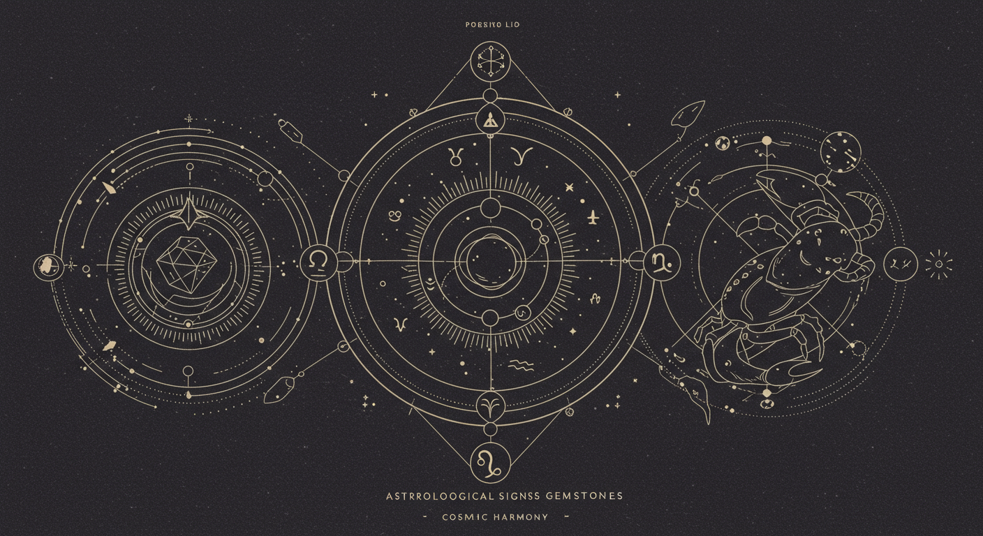 Astrological Signs & Gemstones: Cosmic Harmony