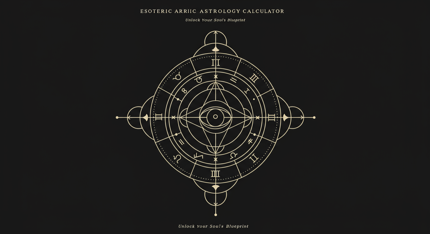 Esoteric Astrology Calculator: Unlock Your Soul's Blueprint