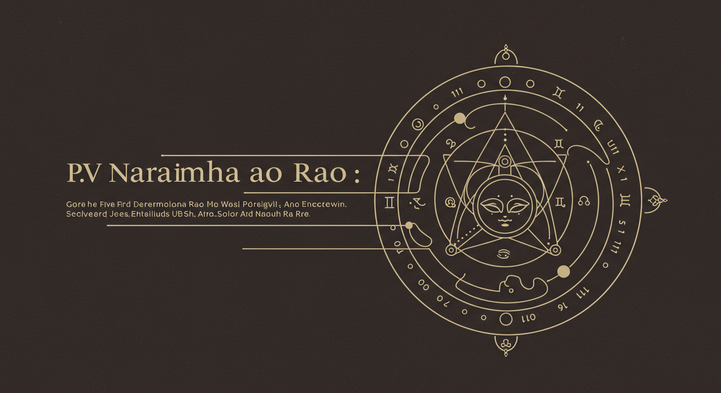 PV Narasimha Rao Astrology: Insights