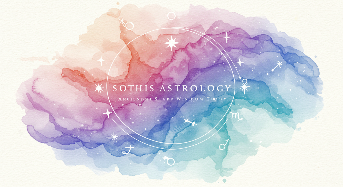 Sothis Astrology: Ancient Star Wisdom Today