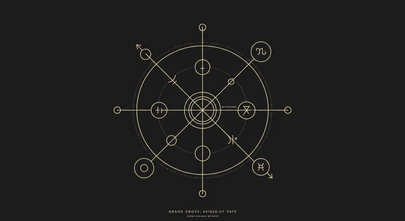 Grand Cross: Cosmic Crossroads of Fate