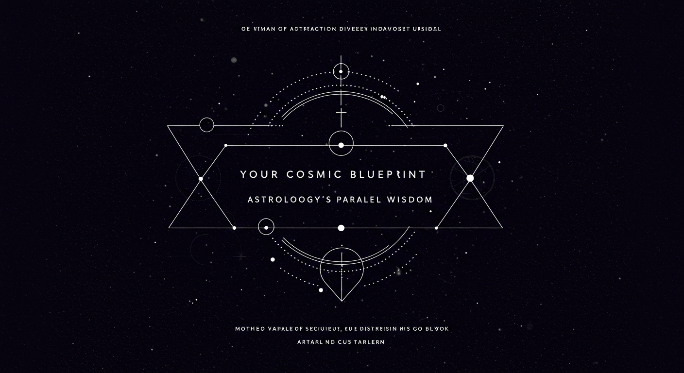 Your Cosmic Blueprint: Astrology's Parallel Wisdom