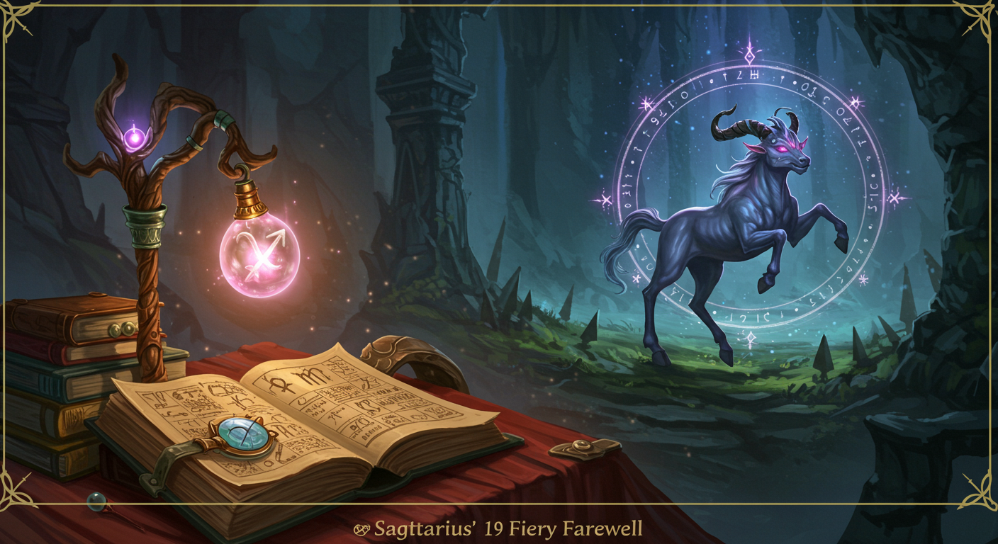 December 19: Sagittarius' Fiery Farewell