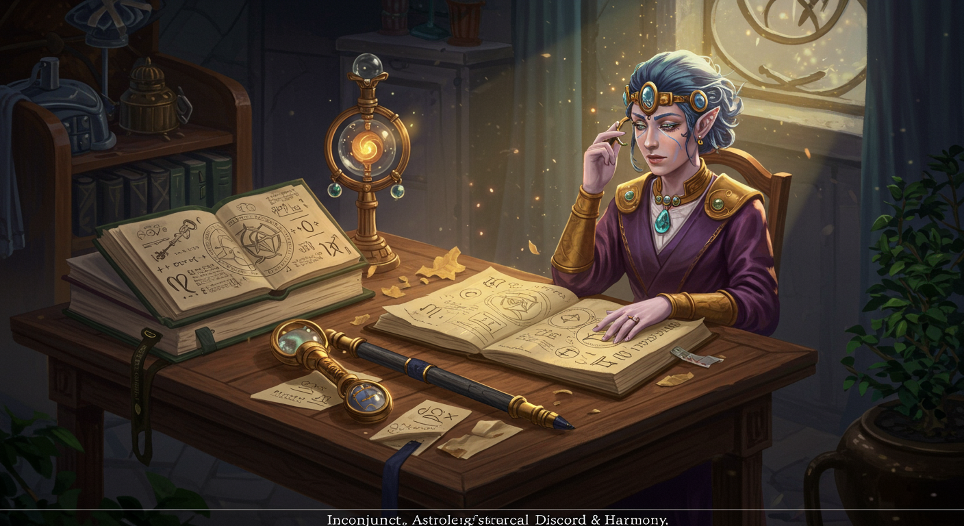 Inconjunct: Astrological Discord & Harmony