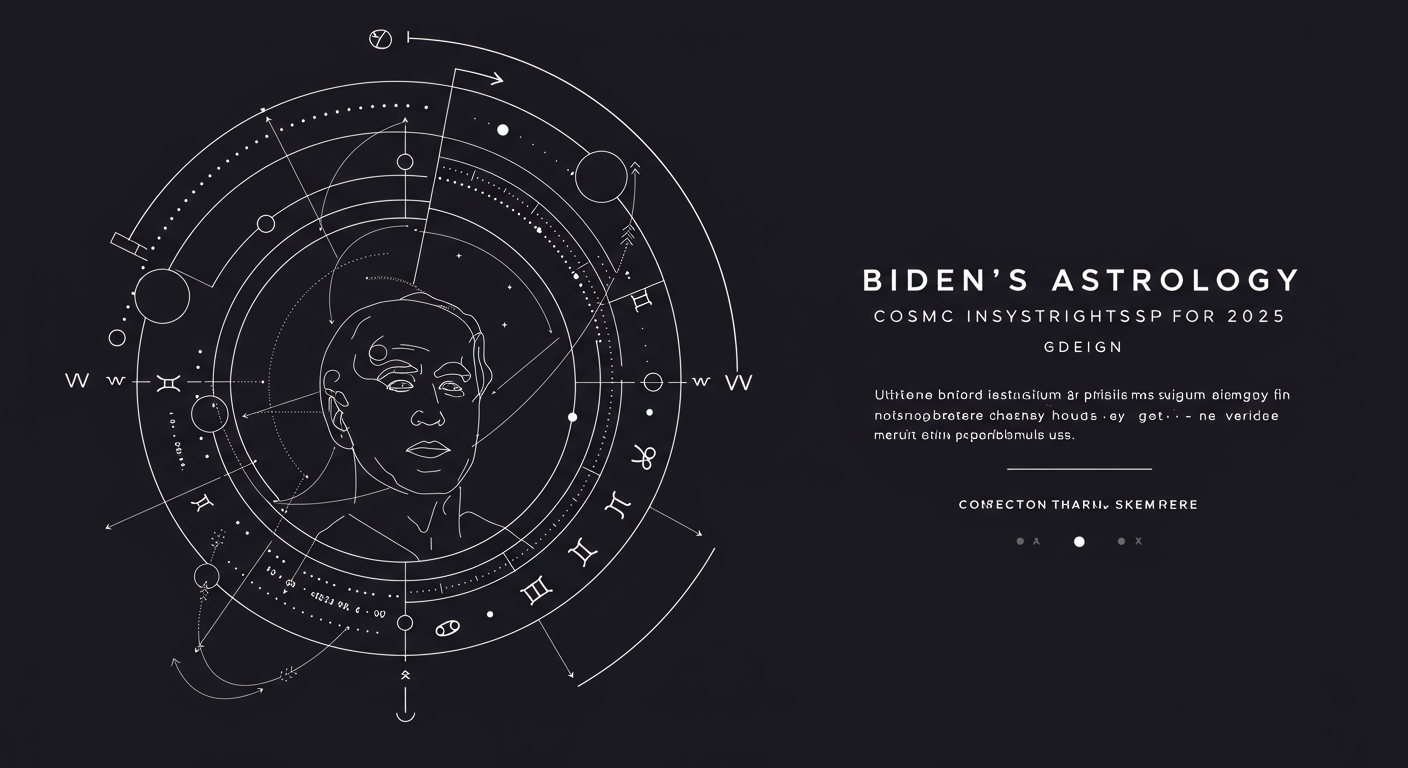 Biden's Astrology: Cosmic Insights for 2025