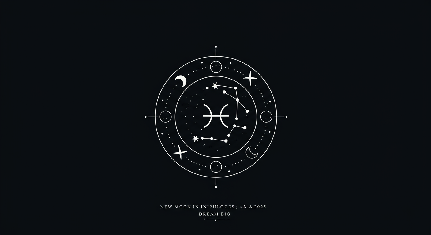 New Moon in Pisces 2025: Dream Big