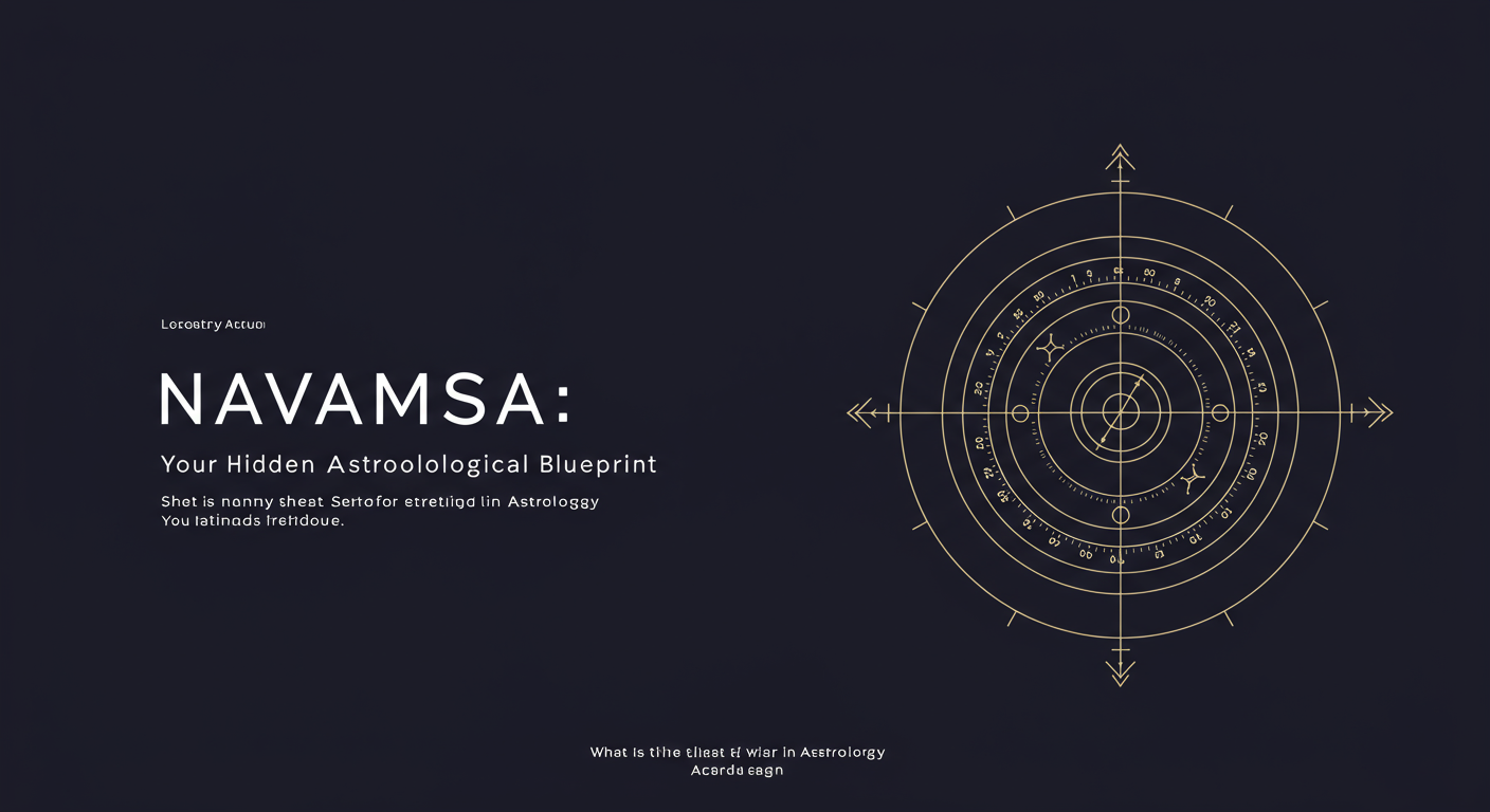Navamsa: Your Hidden Astrological Blueprint