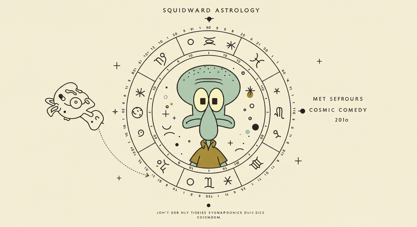 Squidward Astrology: A Cosmic Comedy
