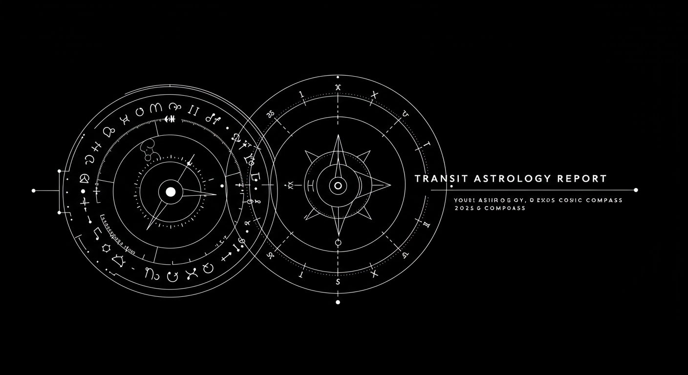 Transit Astrology: Your 2025 Cosmic Compass