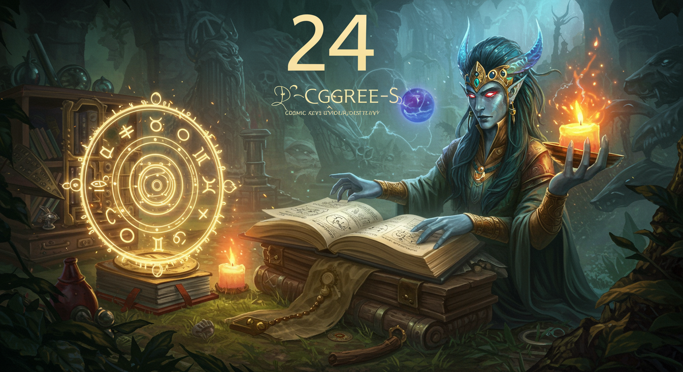 24 Degrees: Cosmic Keys to Your Destiny