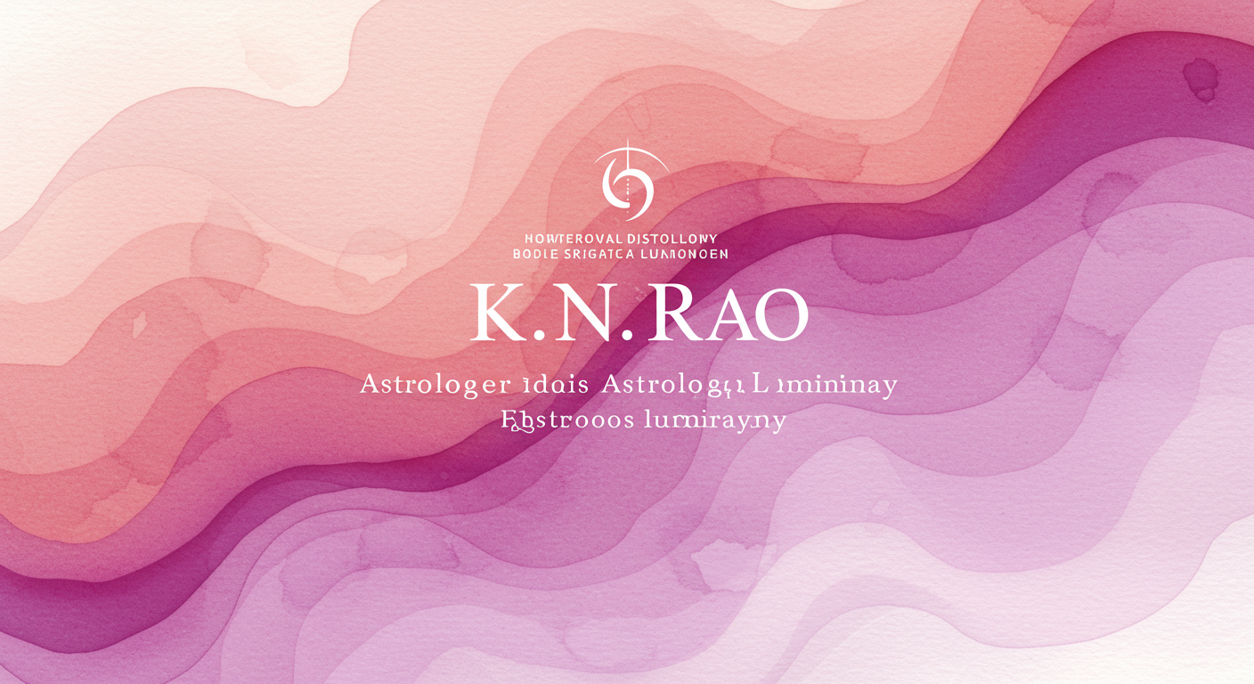 K.N. Rao: India's Astrological Luminary