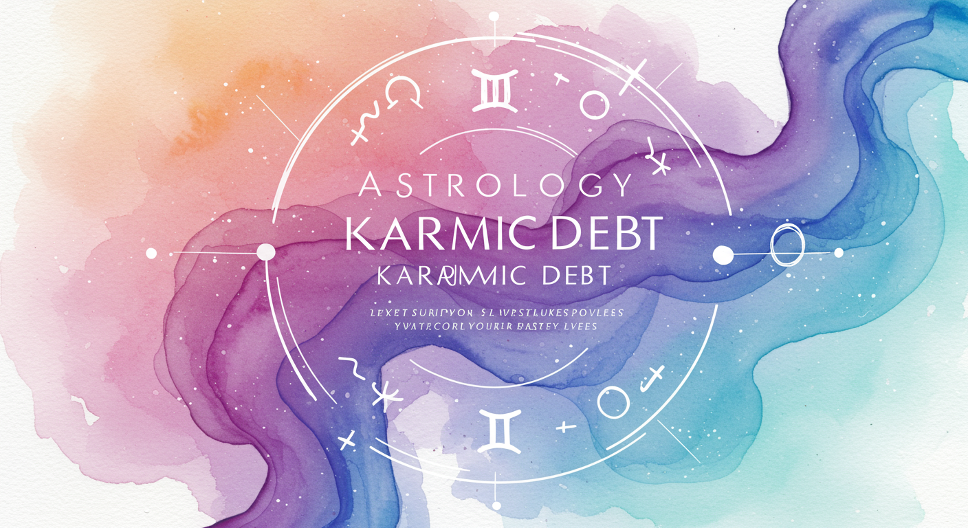 Astrology Karmic Debt: Unravel Your Past Lives