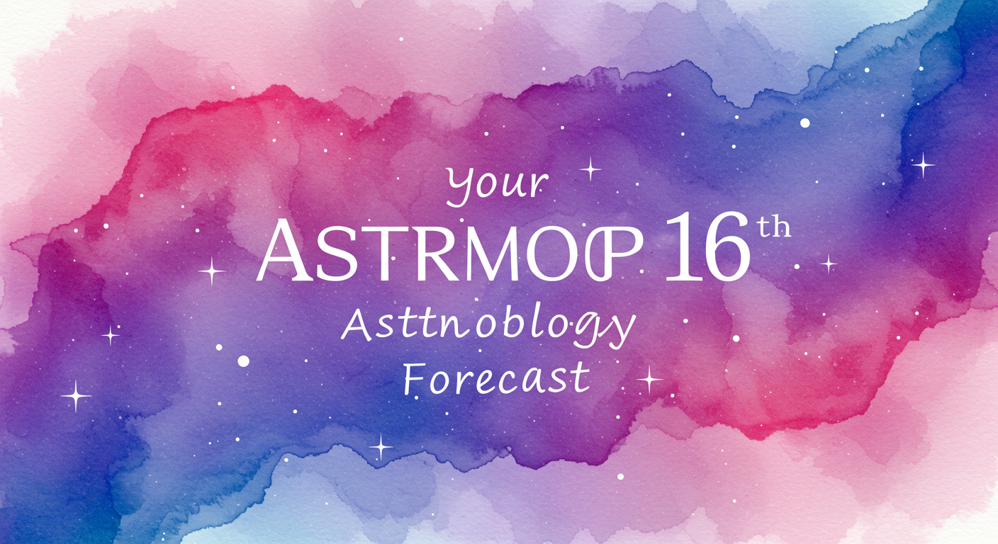 Your September 16th Astrology Forecast