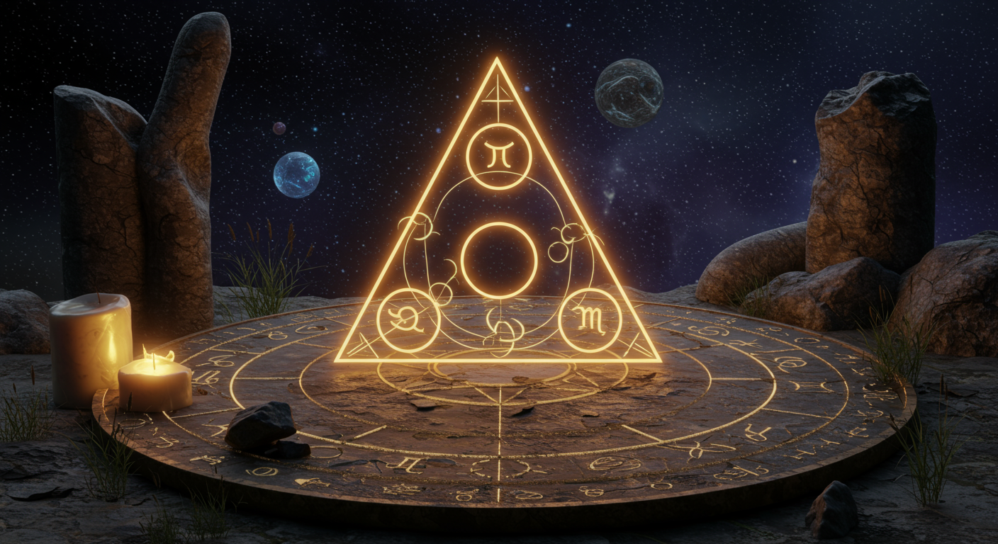 Astrology Triangle: Celestial Harmony Unveiled