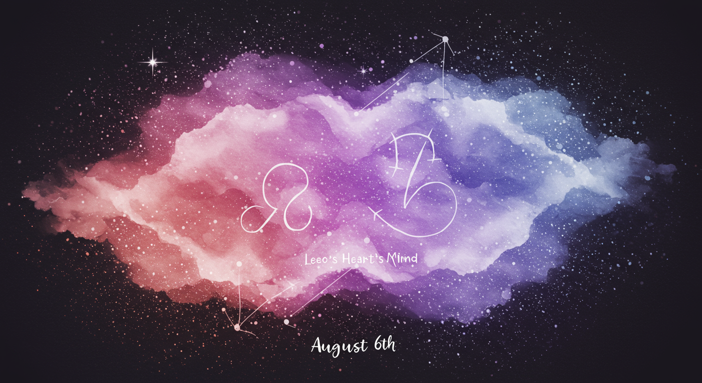 August 6th: Leo's Heart, Virgo's Mind