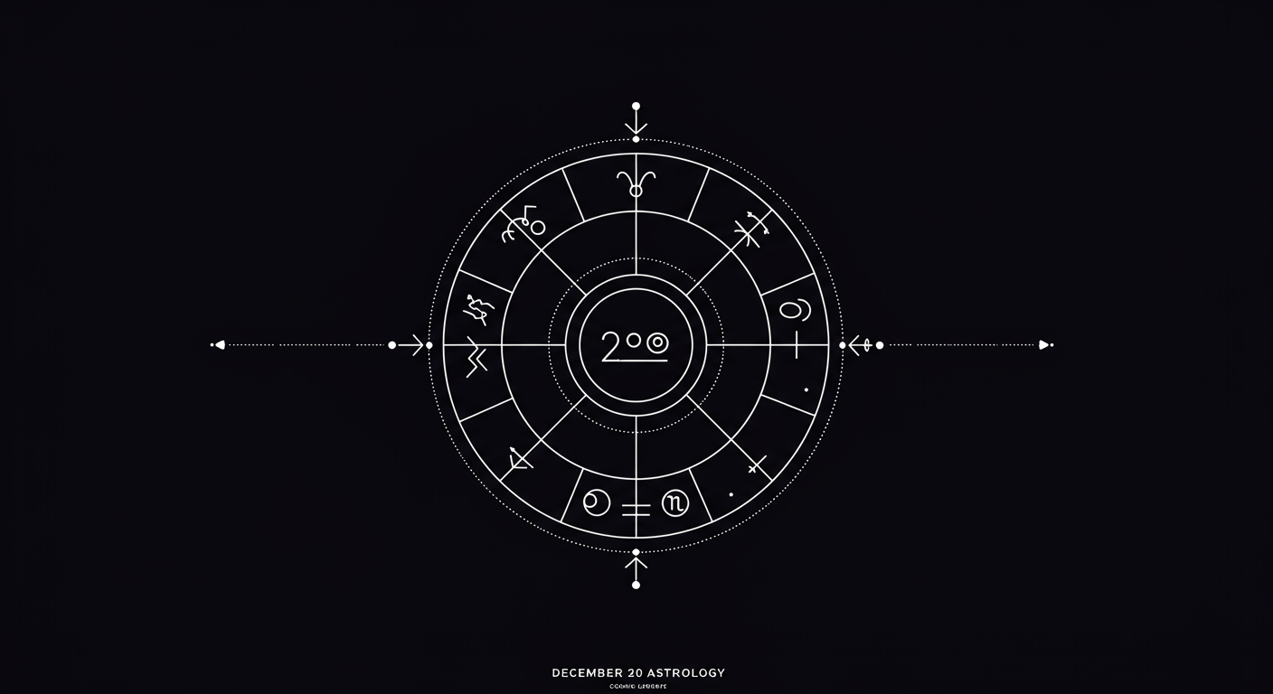 December 20 Astrology: Cosmic Currents