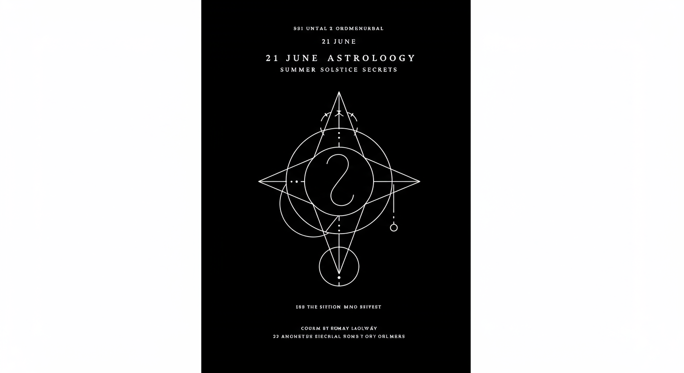 21 June Astrology: Summer Solstice Secrets