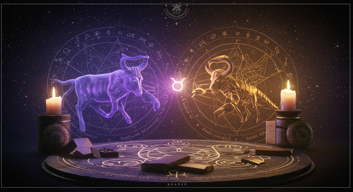 Taurus & Scorpio: Cosmic Love & Conflict