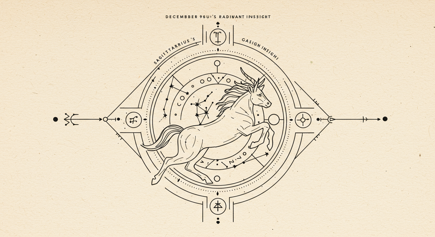December 9th: Sagittarius's Radiant Insight