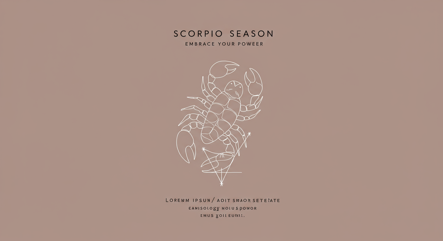Scorpio Season: Embrace Your Power