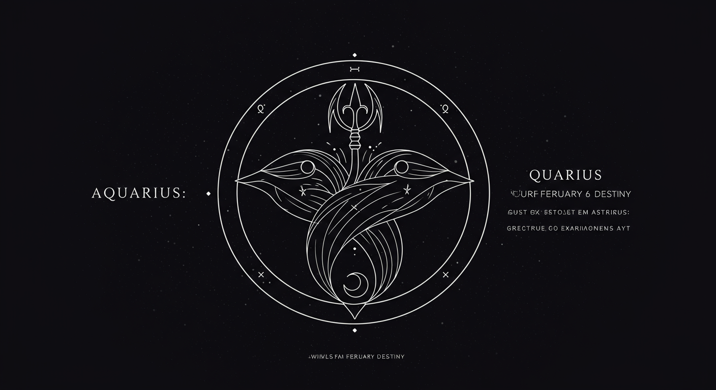 Aquarius: Your February 6 Destiny