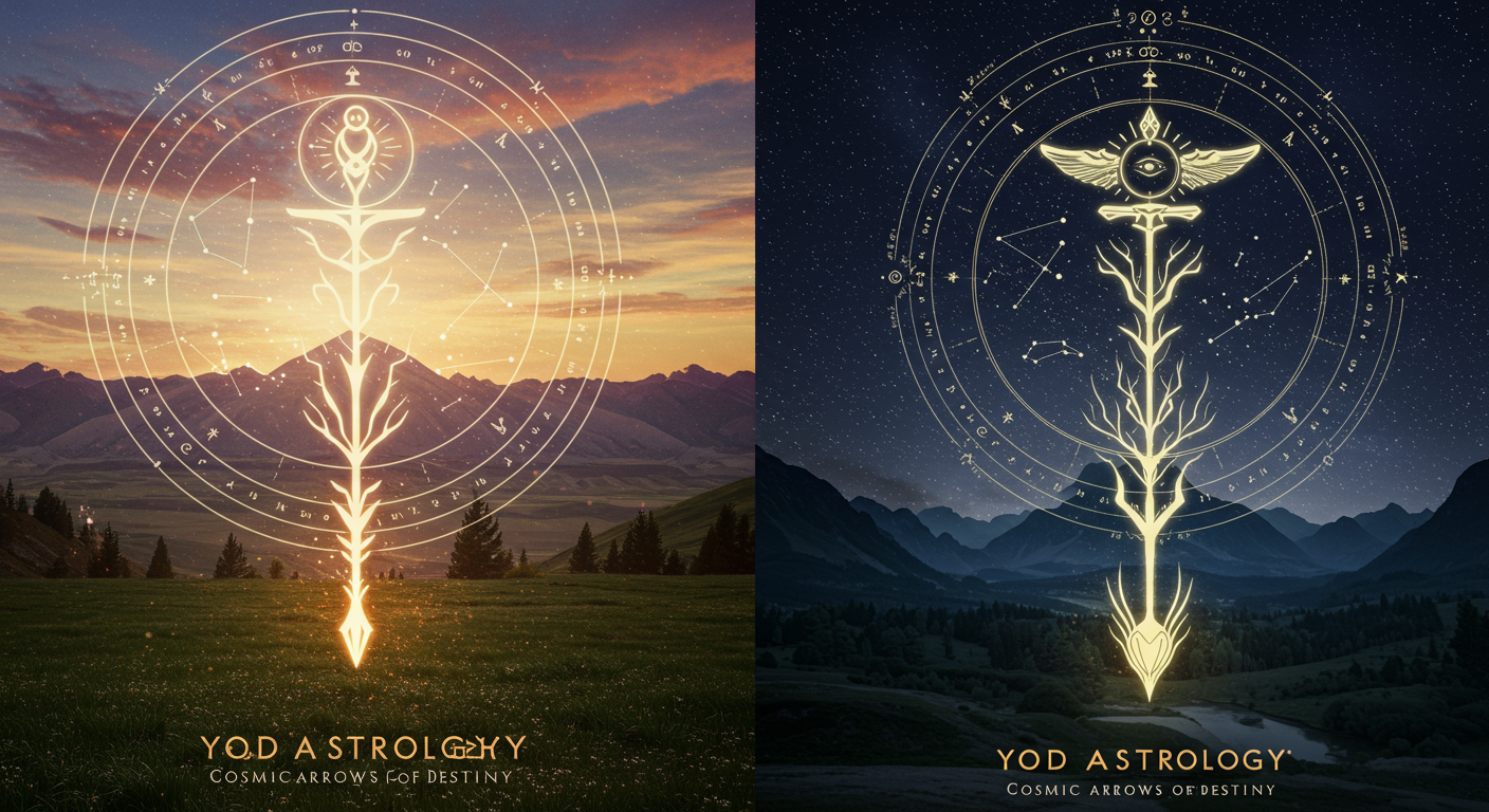 Yod Astrology: Cosmic Arrows of Destiny