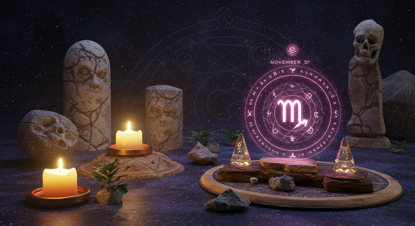 November 3rd: Scorpio's Deep Dive Awaits
