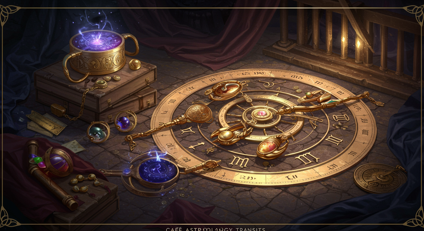 Cafe Astrology Transits: Your Cosmic Compass