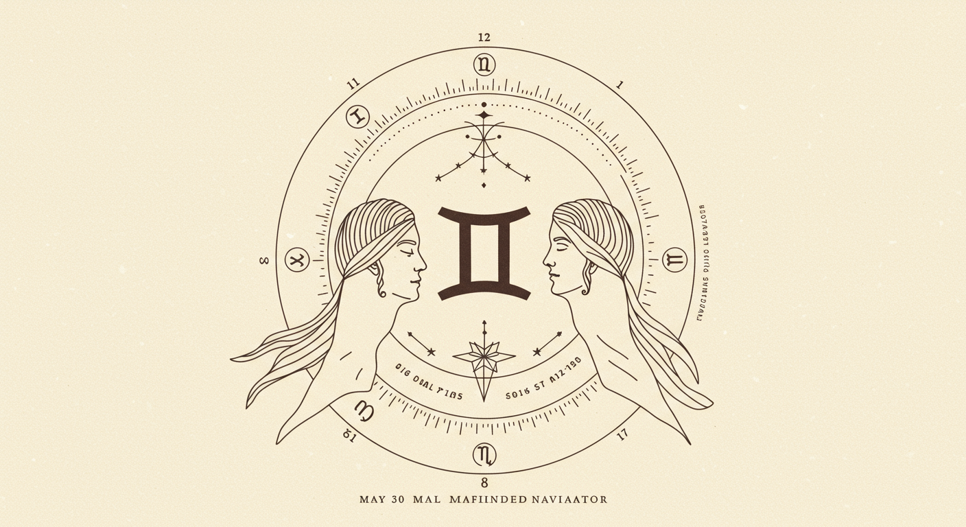 May 30 Gemini: The Dual-Minded Navigator
