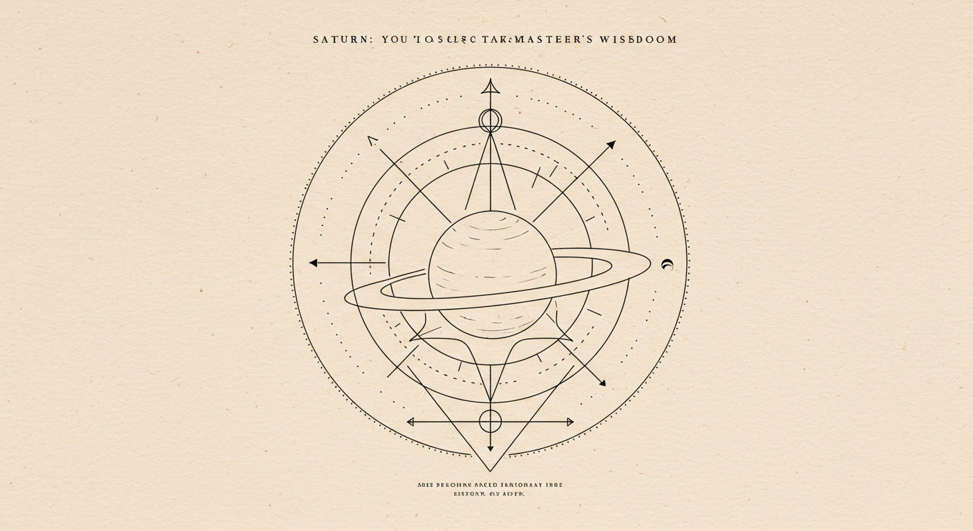 Saturn: Your Cosmic Taskmaster's Wisdom