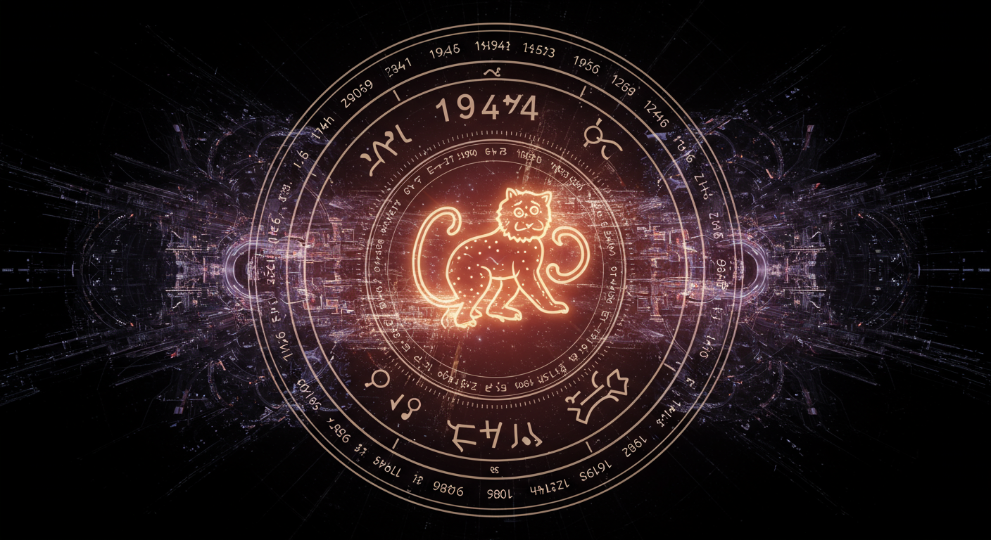 1944 Chinese Zodiac: The Year of the Wood Monkey